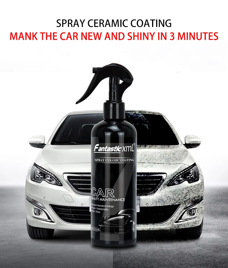 Strong Hydrophobic Car Nano Ceramic Spray Coating Polishing Car Spraying Painted Wax Liquid