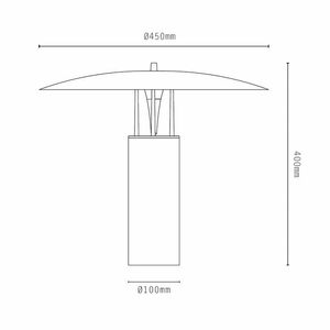 Postmodern Designer Table Lamp E27 LED 220V Switch Control Eco-Friendly Seashell Base Luxury Style - Product Image 5
