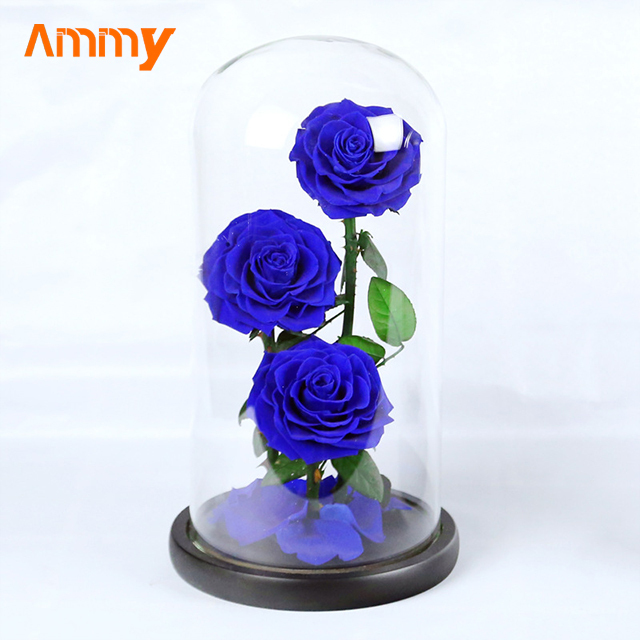 Royal Blue-Three Flower