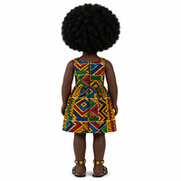 Poupée noire à la mode avec cheveux afro, design africain, mignonne, douce, éducative, poupée bébé de 18 pouces pour enfants