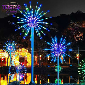 ไฟ LED รูปแบบดอกไม้ไฟ สำหรับตกแต่งต้นคริสต์มาส โครงการประดับไฟ ตลาดกลางคืน ลานกิจกรรม และงานแสดงเทศกาลฤดูหนาว - Product Image 5