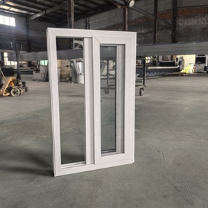 Pháp trong nhà chống trộm cửa sổ nướng thiết kế kích thước trượt PVC cửa ra vào và cửa sổ - Product Image 2