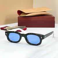 Lunettes de soleil carrées rétro tendance avec verres polarisés UV400, monture rectangulaire populaire pour femmes et hommes, idéales pour les voyages et les vacances