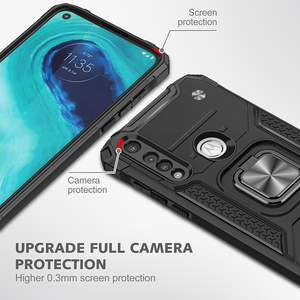Funda de teléfono con diseño de soporte 360 grados, para <span class=keywords><strong>Moto</strong></span> G Fast, g8 <span class=keywords><strong>g9</strong></span> - Product Image 3
