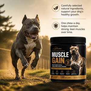 (Versione Migliorata) Integratore Proteico <span class=keywords><strong>per</strong></span> <span class=keywords><strong>Cani</strong></span> <span class=keywords><strong>per</strong></span> Aumento Massa Muscolare, Compresse Masticabili <span class=keywords><strong>per</strong></span> Aumento Peso - Product Image 2
