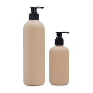 Dispensadores Ecológicos de Color <span class=keywords><strong>Natural</strong></span>, Botellas de Loción de Plástico de Paja de Trigo, Envases para Champú y Cosméticos para el Cuidado del Cabello - Product Image 4