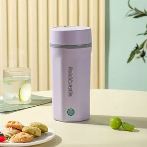 Draagbare Elektrische Beker Waterkokers 500Ml Thermische Cup Zet Thee Koffie Reizen Koken Water Warm Smart Waterkoker Elektrische Beker