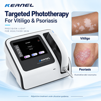 Appareil de photothérapie excimer clinique KERNEL KN-5000C 308 nm pour le psoriasis et le vitiligo avec une pièce à main de traitement flexible