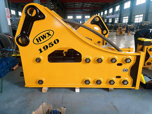 Casse-roche hydraulique robuste pour excavatrice, modèle Mines King Construction, pour l'exploitation minière aurifère - Product Image 4