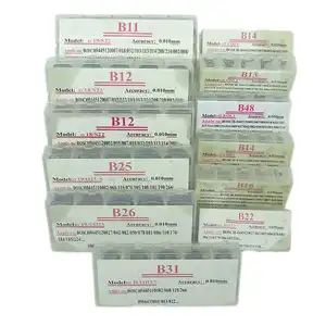 Ericc 600PCS 柴油喷油器垫片套件 B11 B12 B14 B25 B48 燃油自动喷射垫片垫圈配件零件波什