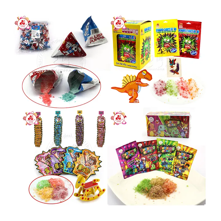 Changhui Factory Popping Candy Manufacturer / Pop Rock Popping Candy Series