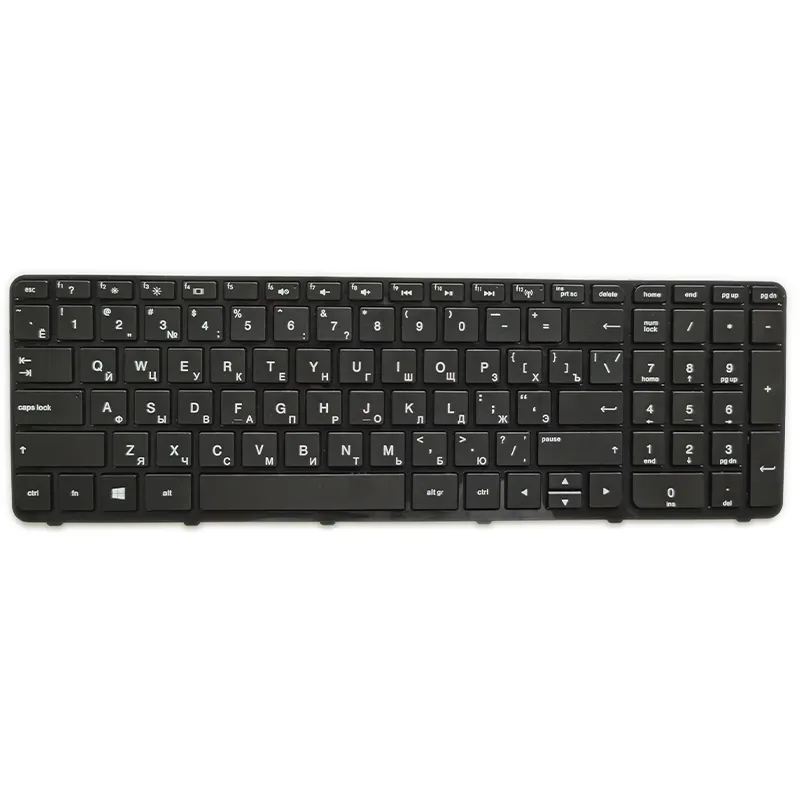 Yeni rusça klavye için HP Pavilion 17 17E 17N 17-N 17-E R68 AER68U00210 710407-001 720670-251 725365-251 17-E000 17-E100