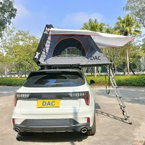 הכי חדש נייד אלומיניום קשיח מעטפת קמפינג אוהל משאית נסיעה רכב גג עבור Wild Camper