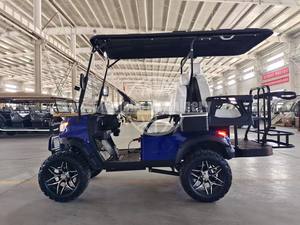 Voiture électrique CE pour adultes, voiturette de golf 6 places, 4 roues, 48V, frein à disque, design soigné, fabricant chinois, vente à prix avantageux - Product Image 2