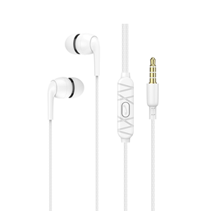 Écouteurs intra-auriculaires filaires YooKiE EK07 avec microphone, HIFI, transducteur 10 mm, 3,5 mm, blanc - Product Image 2