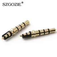 Connecteur Jack Audio Stéréo 3,5 mm 4 Pôles Mâle pour Écouteurs (BSC)