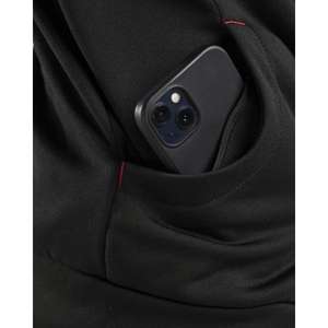 BLAKLADER - 336325269956XS Sweat à capuche avec fermeture éclair complète Noir/Rouge-EAN 7330509564707 WORK HOODIES - Product Image 4