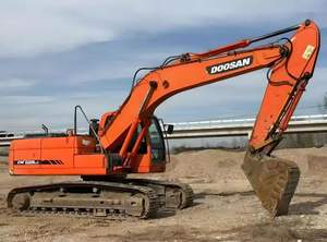 Excavatrice sur chenilles DOOSAN DX225LC-9 22TON de la Corée en bon état avec des caractéristiques de prix bas composants de noyau de roulement de moteur de moteur - Product Image 3