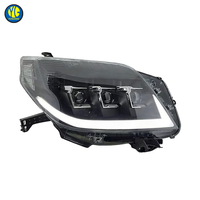 YU GUANG pour Toyota Prado J150 Accessoires de voiture Phare avant 2010-2013 Mise à niveau des phares Phare à LED 3 projecteurs