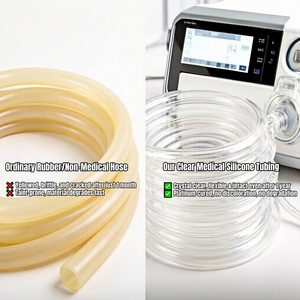 Tuyau en silicone de qualité médicale certifié FDA et ISO |   Tube flexible en <span class=keywords><strong>platine</strong></span> sur mesure pour appareils - Product Image 2