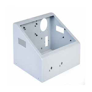 Boîtier en acier inoxydable 304 avec trous de ventilation pour l'électronique, taille et épaisseur personnalisables - Product Image 2