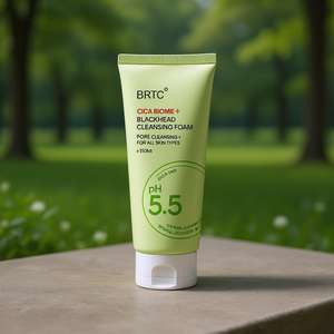 Espuma Limpiadora de Puntos Negros BRTC Cica Biome 150 ml, Limpieza de Poros para Todo Tipo de Piel - Product Image 3