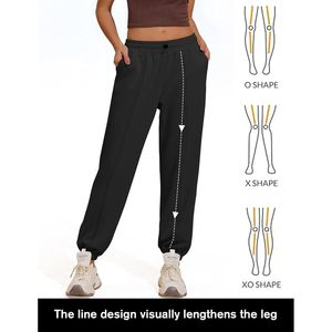 Pantalones Deportivos Casuales para Mujer, Pantalones de Entrenamiento Elásticos y Suaves con Bolsillos - Product Image 4