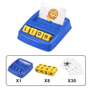 Jeu de <span class=keywords><strong>math</strong></span>ématiques et d'association de lettres Montessori en bois, jouet d'apprentissage précoce pour enfants, jouet cognitif d'anglais - Product Image 4