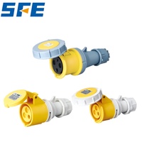 Connecteur électrique industriel SFE de deuxième génération 3/4/5 3P+N+E rouge bleu jaune 6H/4H 220V-240V 380V-415V 16A/32A/63A/125A