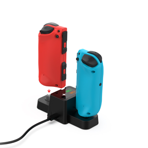 Left and Right Gamepad Twin Charging Docks for Nintendo <strong>Switch</strong>/Oled Small <strong>Controller</strong> Charging Base with <strong>Display</strong> Light Charger - Product Image 5