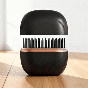 Cepillo Alisador de Cabello Mini Portátil 0728, Rizador Elegante y Eficiente para Ocasiones Especiales - Product Image 2