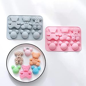 Moule à gâteau jetable en silicone 1 pièce, pour muffins et cupcakes, outils de cuisson, ustensiles de cuisine, pour la pâtisserie DIY, décoration de gâteaux, coloré, taille moyenne - Product Image 1