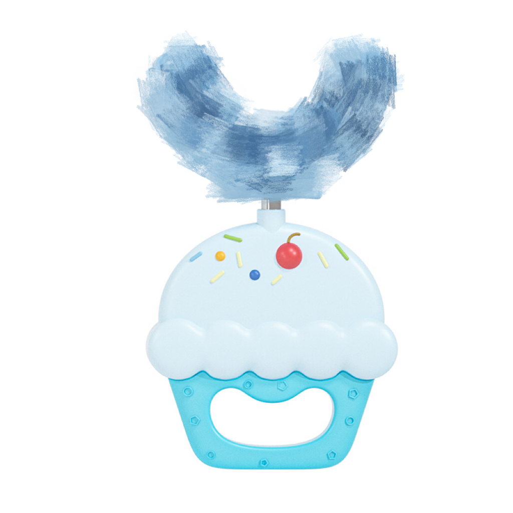 Pastel azul