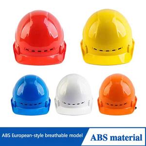 خوذة أمان عالية الجودة من البلاستيك ABS، قبعة واقية صلبة للعمل، خوذة مقاومة للصدمات مع تهوية - Product Image 5