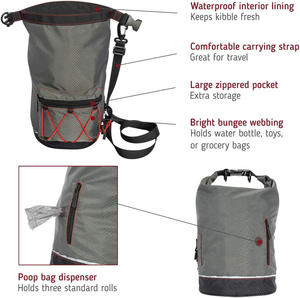 Outdoor Pet Waist Bag Multifunctional <b>Dog</b> Snack Polyester Cloth <b>Dog</b> Training Bag - Product Image 4