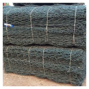 2x1x1 PVC <strong>Gabion</strong> Mesh <strong>Gabion</strong> Mattresses <strong>Gabion</strong> Fence <strong>Gabion</strong> Solution - Large-Scale Stone Cage for Dam &amp; Reservoir Construction - Product Image 3