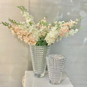 <span class=keywords><strong>Vase</strong></span> à <span class=keywords><strong>fleurs</strong></span> en cristal de luxe haut de gamme de France, décoration d'art moderne, ornement de table - Product Image 2