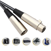 Câble audio de connexion microphone 3 broches équilibré à trois conducteurs pour mixeur – Nouveaux produits en gros
