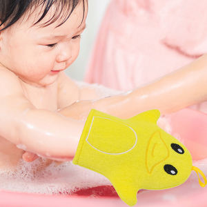 ถุงมือฟองน้ำนุ่มพิเศษสำหรับเด็กผ้าขนหนูอาบน้ำดีไซน์รูปสัตว์น่ารักถุงมือถูตัวนุ่มน่ารักถุงมืออาบน้ำสำหรับเด็ก - Product Image 2