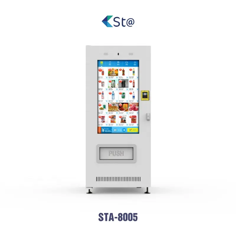 Hot sales automatic sales machine snack beverage digital vending machine