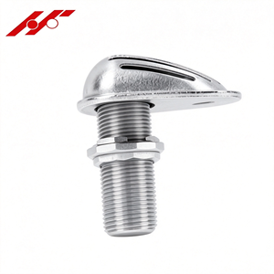Nouveau filtre d'admission hydrodynamique marin 3/8'' en acier inoxydable 316 pour bateau, accessoire de quincaillerie pour la modernisation et la rénovation de bateaux - Product Image 3