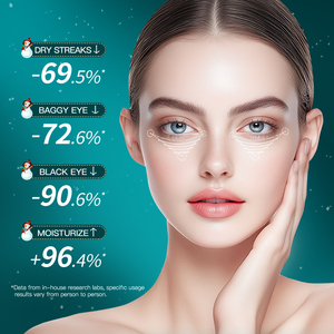 Le masque pour les yeux en collagène aux herbes biologiques à la myrtille SADOER le plus populaire hydrate les yeux - Product Image 5