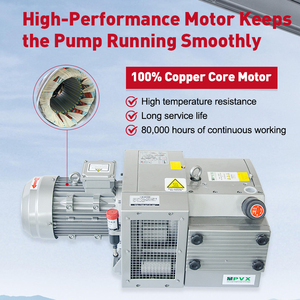 <span class=keywords><strong>Pompe</strong></span> à <span class=keywords><strong>vide</strong></span> rotative à palettes sèches Wordfik VD80 80m³/h 3HP 2.2kW <span class=keywords><strong>pour</strong></span> le <span class=keywords><strong>moulage</strong></span> plastique, identique à la KVT3.80 - Product Image 3