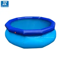 Tragbarer runder Außen pool/aufblasbare Badewanne (verdicktes Material)