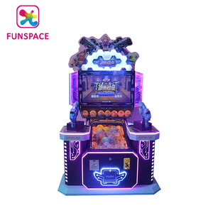 เครื่องเกมยิงปืนแบบหยอดเหรียญสำหรับสองผู้เล่นจากโรงงาน Funspace กวางโจว พร้อมรางวัลตุ๊กตา - Product Image 1