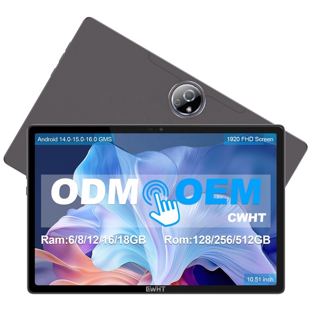Factory Wholesale Incell Screen 10.5 Inch Amoled Display Tablet 6+128Gb 256Gb 2.0Ghz 8800mAh Android14 4G Lte 5G Wifi Tablet Pc