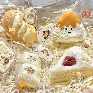 لعبة ضغط السيليكون المصنوعة يدويًا الشهيرة على الإنترنت ، لعبة تخفيف التوتر الحسي للأطفال ، مع نسيج يشبه الطين - Product Image 1