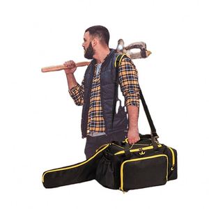 Estuche para Motosierra de Fábrica BSCI, Bolsa Resistente para Motosierra Compatible con Greenworks, Bolsa Acolchada para Guardar Motosierra - Product Image 6