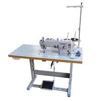 Machine à coudre zigzag industrielle automatique à pied mobile pour empeignes de chaussures de sport en cuir, avec engrenages et roulements, 220V/110V