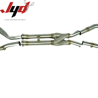 Knalpot Catback Z Pipe untuk BMW G8X (G80 M3, G82/G83 M4) dan G87 M2 Menampilkan Pipa Knalpot dengan Panjang yang Sama dan Ujung Serat Karbon